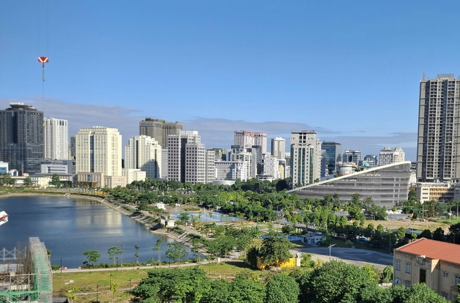 Không khí Thủ đô trong lành hiếm thấy