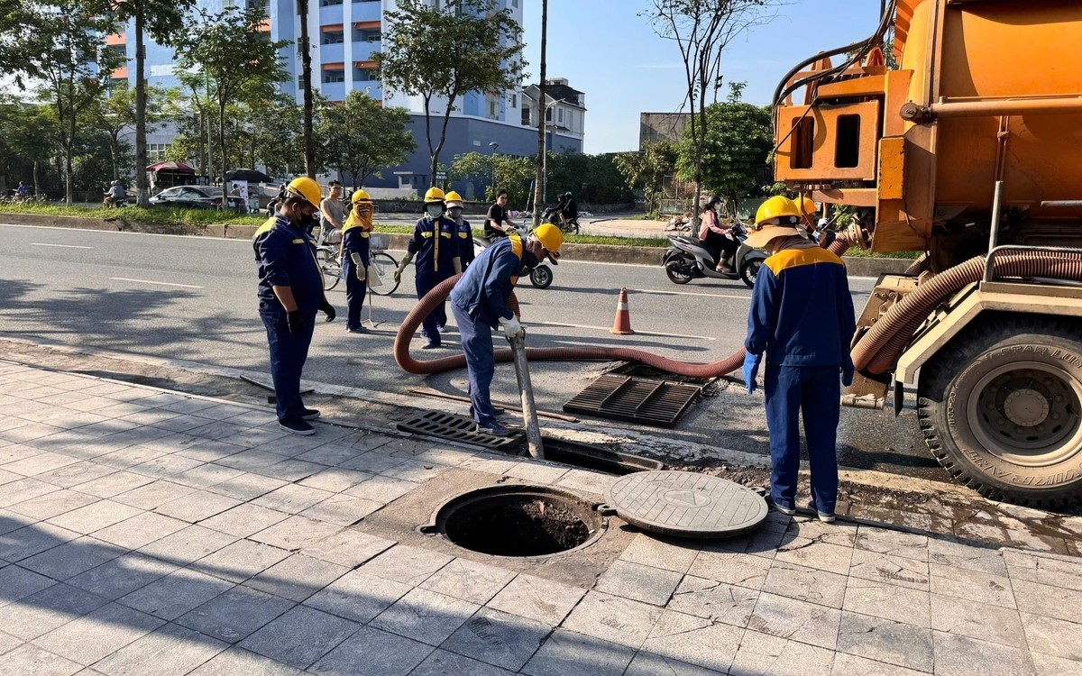 Phường Tương Mai xử lý vi phạm trật tự đô thị và vệ sinh môi trường