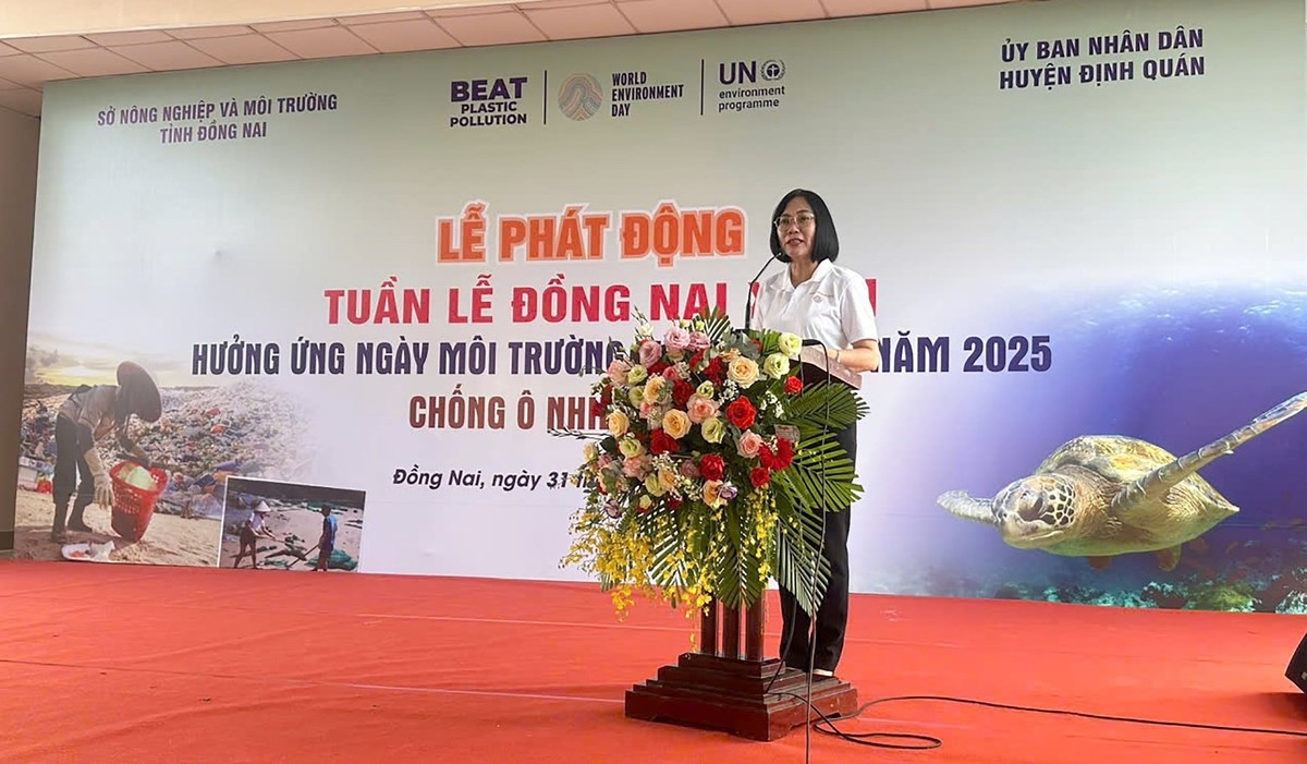 Tuần lễ Đồng Nai xanh, hưởng ứng Ngày Môi trường thế giới 2025