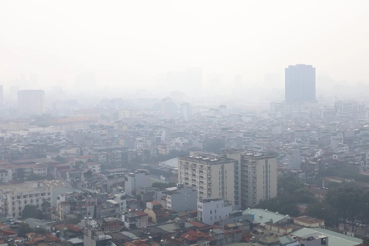 Không khí Hà Nội vẫn ở mức ô nhiễm nguy hại