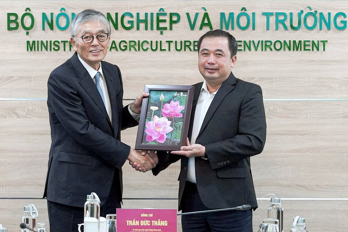 Bộ Nông nghiệp và Môi trường tiếp và làm việc với Tập đoàn Erex, Nhật Bản