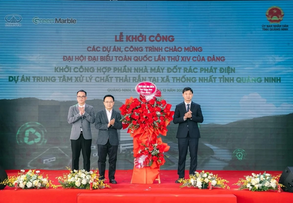 Quảng Ninh sắp có nhà máy đốt rác phát điện hiện đại