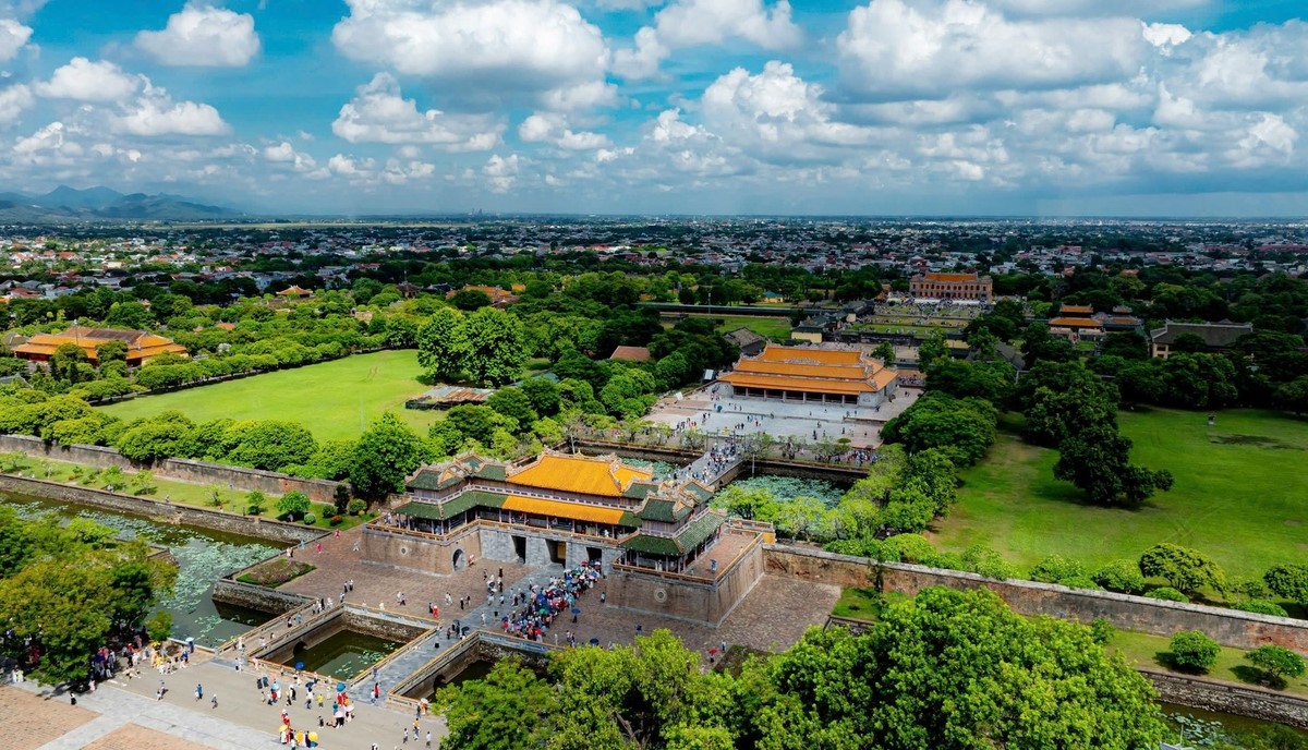 Hơi thở xanh giữa lòng di sản