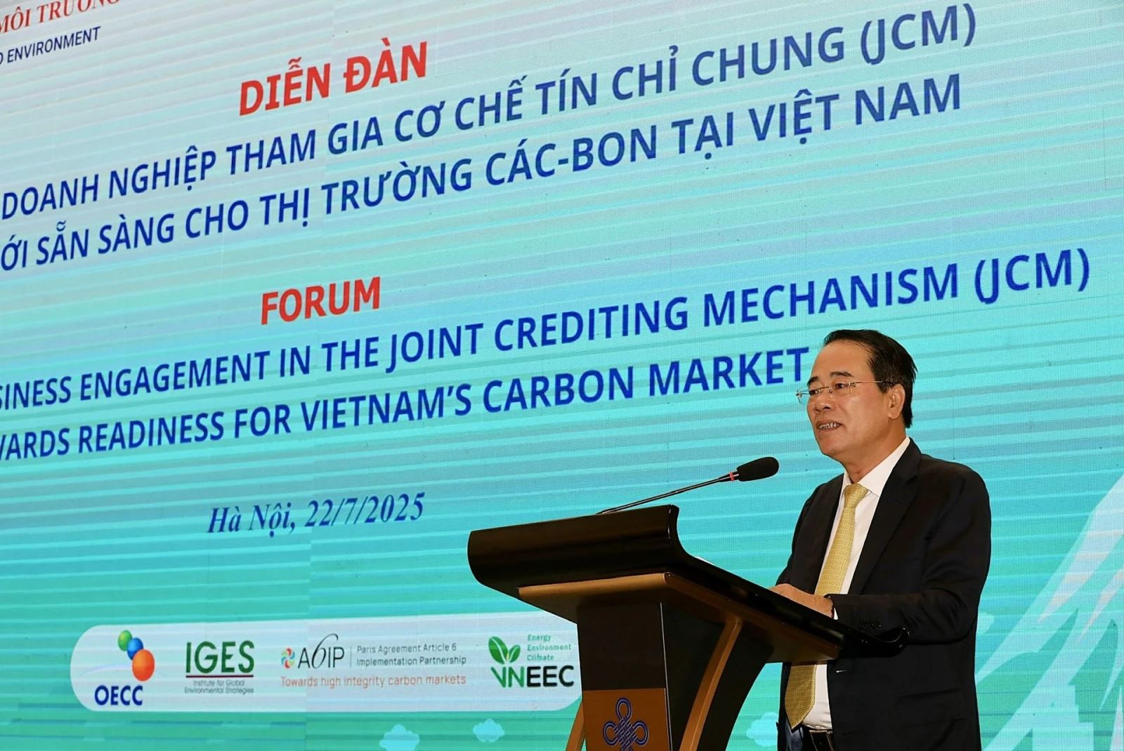 Tín chỉ carbon từ dự án JCM sẽ được trao đổi trên sàn giao dịch carbon