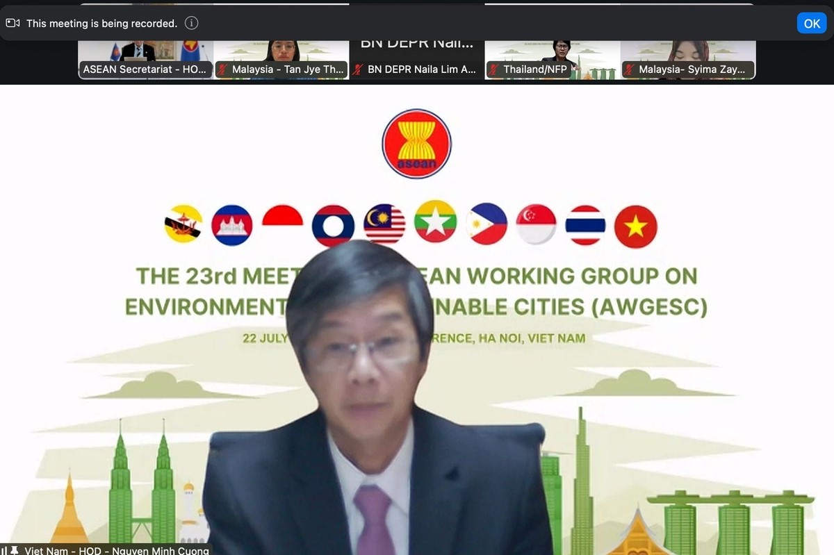 Hội nghị AWGESC 23: Xây dựng các thành phố ASEAN bền vững