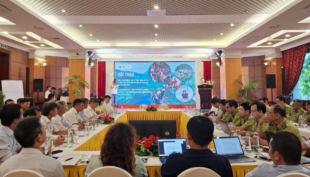 WWF-Việt Nam công bố chiến lược Cảnh quan Trung Trường Sơn giai đoạn 2025-2030