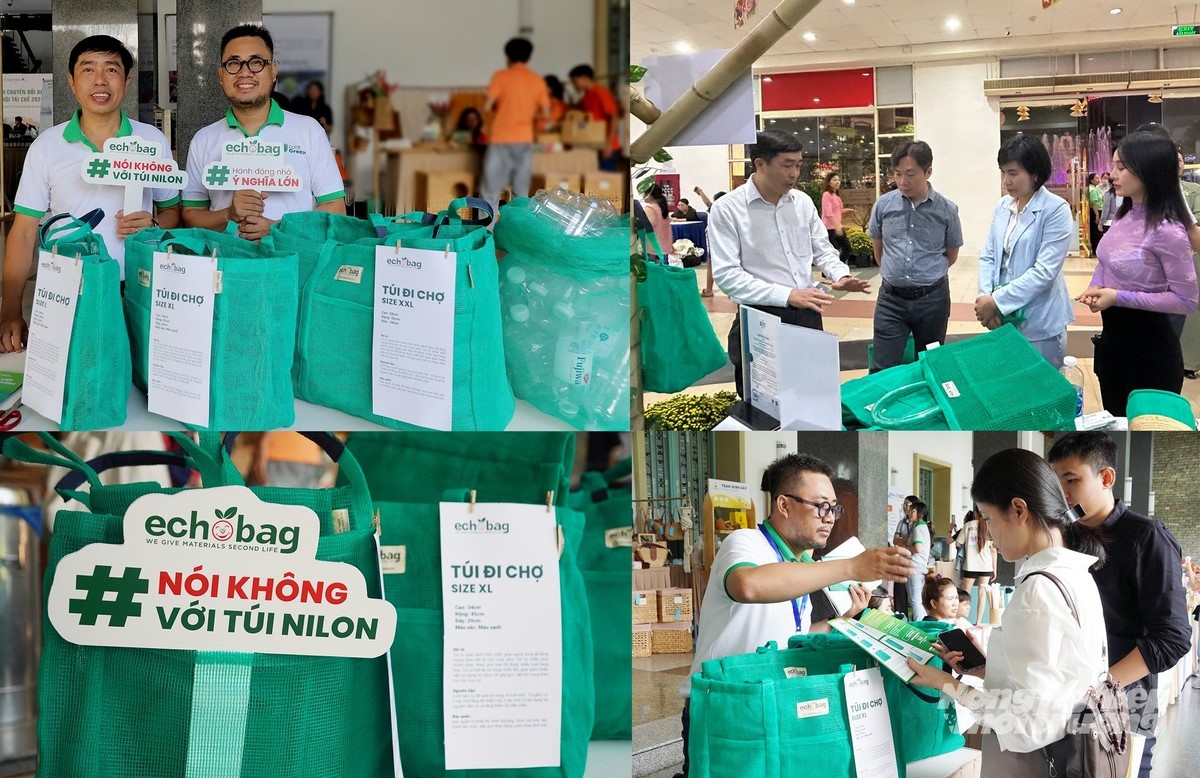 Biến lưới đánh bắt cũ thành 'túi xanh', giúp giảm hơn 1.300 tấn túi nilon