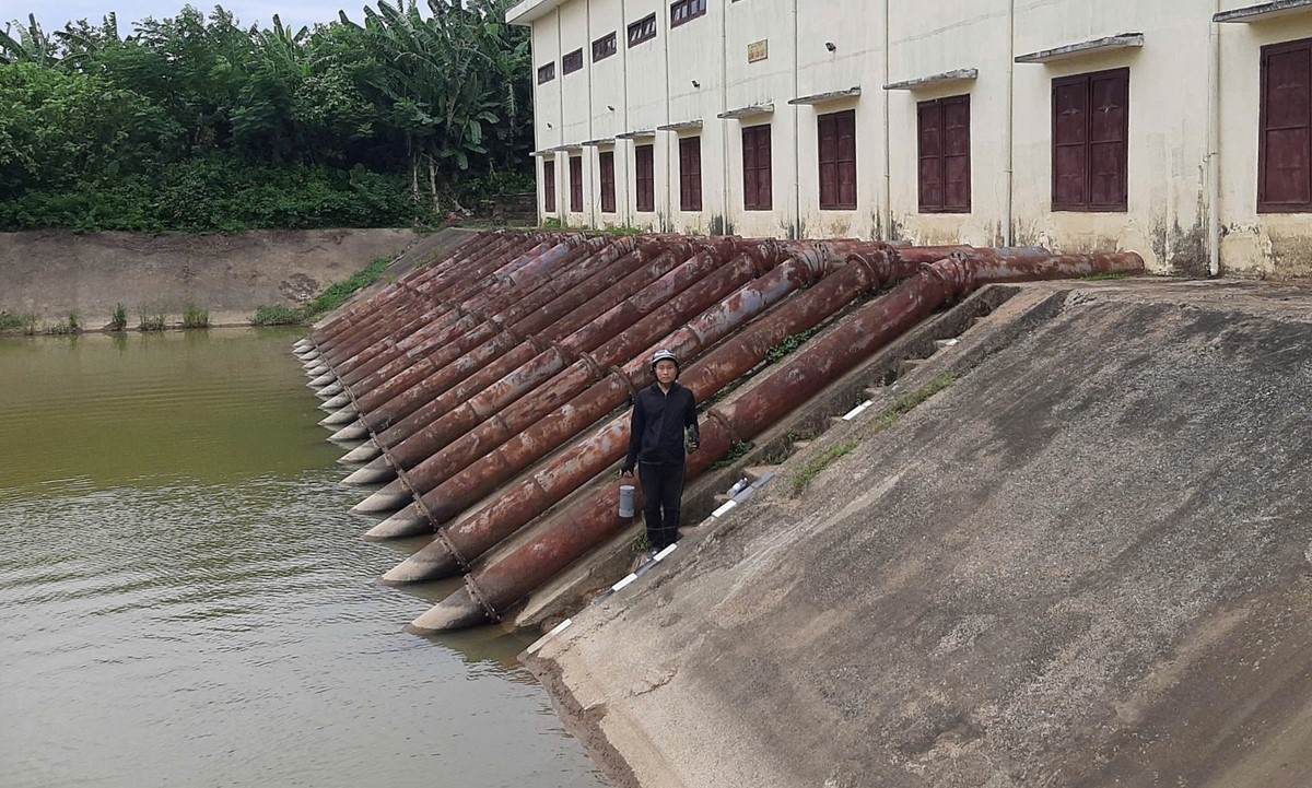 Chất lượng nước hệ thống thủy lợi An Trạch đảm bảo sản xuất nông nghiệp