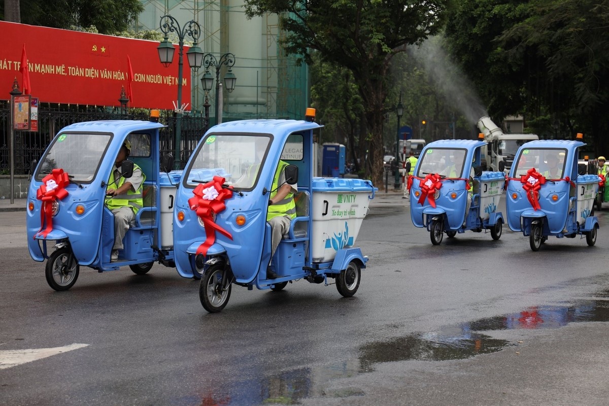 Thiết bị vệ sinh môi trường hiện đại lần đầu tiên xuất hiện ở Việt Nam