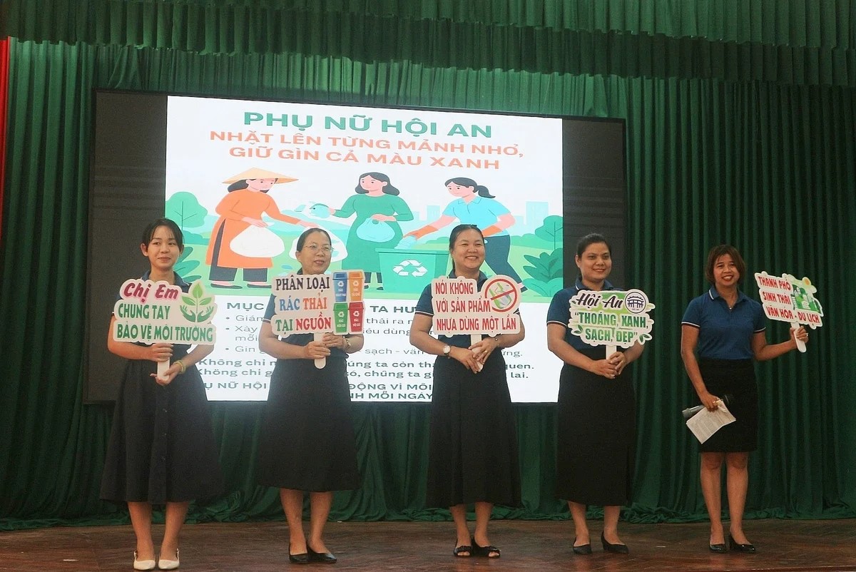 'Chung tay giảm nhựa - bắt đầu từ chính bạn, từ hôm nay'