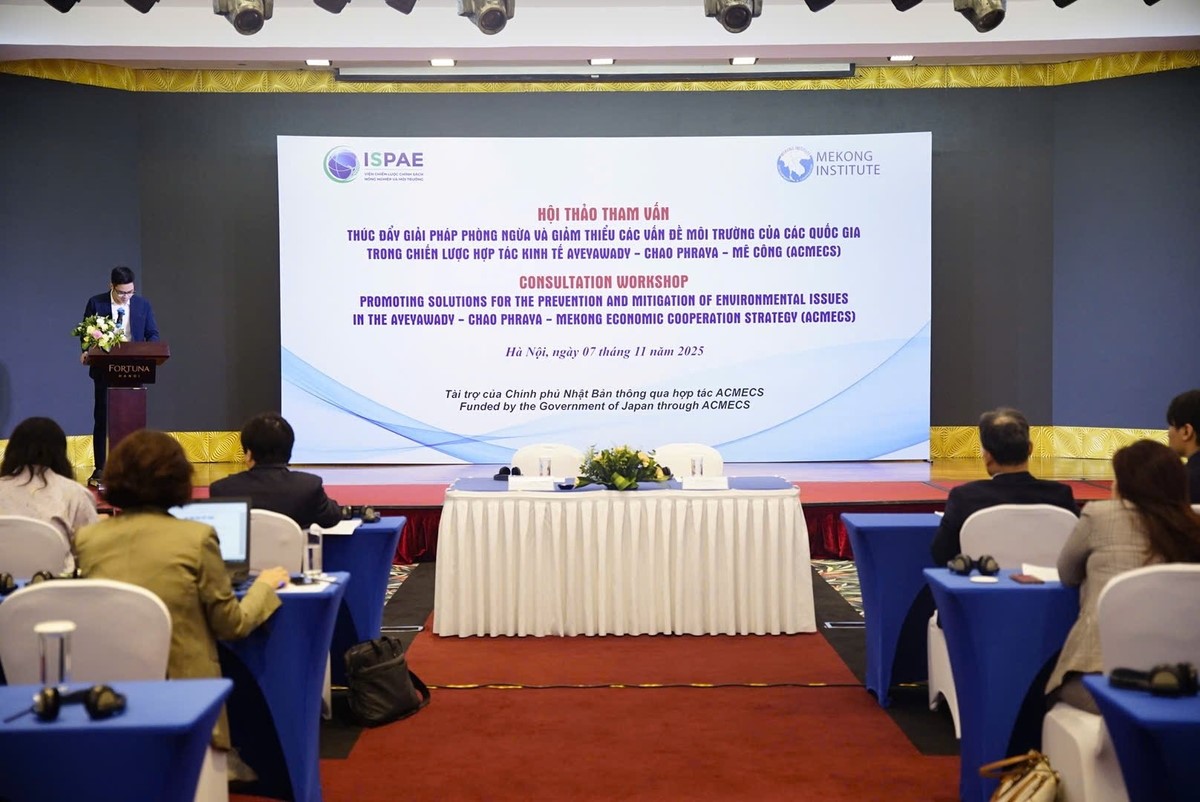 ACMECS và bài toán phát triển xanh trong dòng chảy Mekong