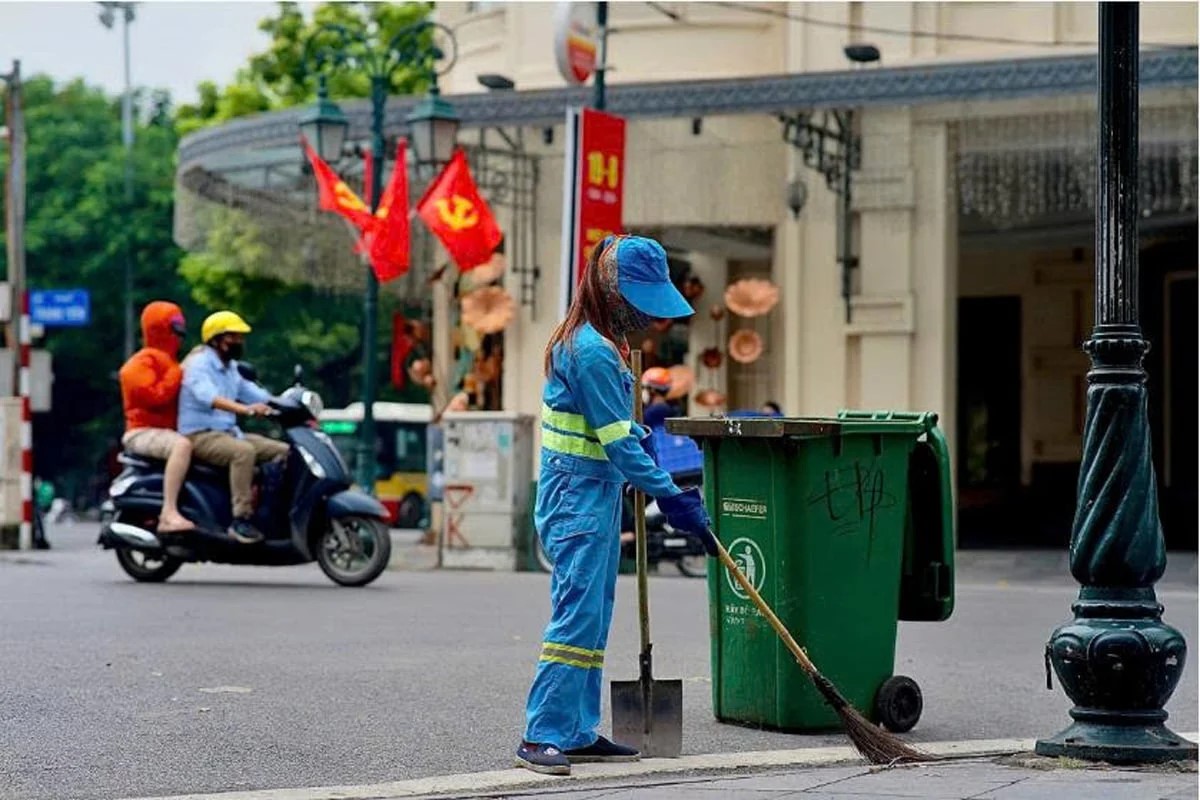 Hà Nội vệ sinh môi trường trước thềm Đại hội XIV