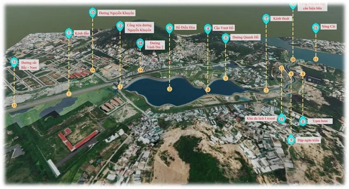 Khánh Hòa đầu tư hơn 584 tỷ đồng xây hồ điều hòa giải quyết ngập úng