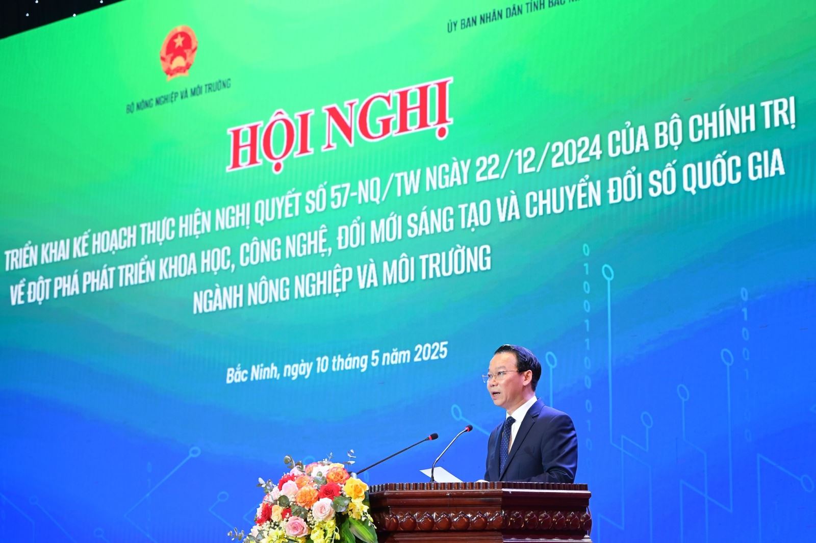 Hội nghị triển khai Kế hoạch thực hiện Nghị quyết số 57-NQ/TW về phát triển khoa học, công nghệ, đổi mới sáng tạo, chuyển đổi số ngành Nông nghiệp và Môi trường
