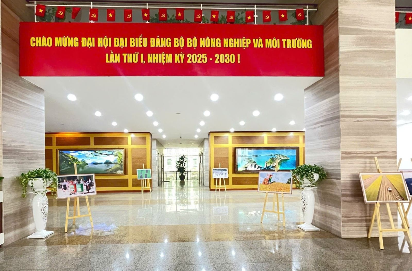 Sẵn sàng cho Đại hội Đảng bộ Bộ Nông nghiệp và Môi trường lần thứ I: 'Quyết tâm, Khí thế và Đột phá'
