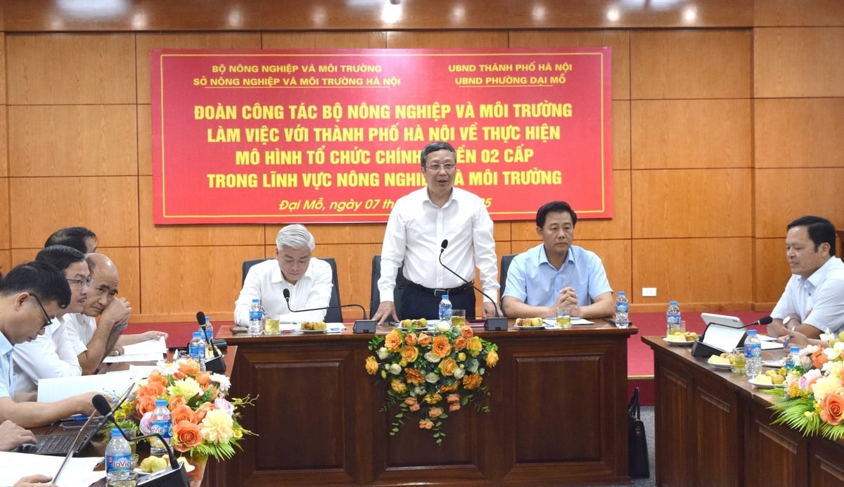 Bộ NN-MT gỡ khó cho Hà Nội khi thực hiện chính quyền địa phương hai cấp