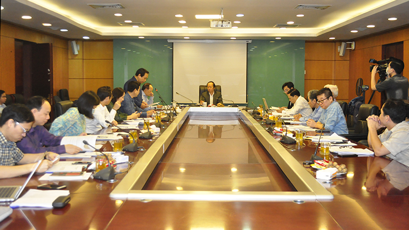 Họp Hội đồng thẩm định kết quả thực hiện Bộ chỉ số đánh giá kết quả bảo vệ môi trường năm 2020 của các tỉnh, thành phố trực thuộc Trung ương