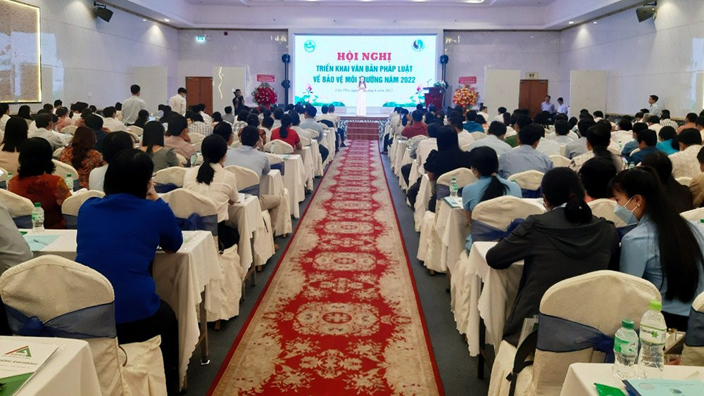 Hội nghị triển khai văn bản pháp luật về bảo vệ môi trường 2022 trên địa bàn thành phố Cần Thơ