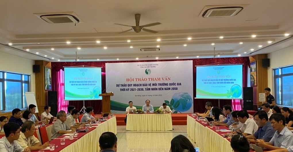 Hội thảo tham vấn Dự thảo Quy hoạch Bảo vệ môi trường quốc gia thời kỳ 2021 - 2030, tầm nhìn đến năm 2050