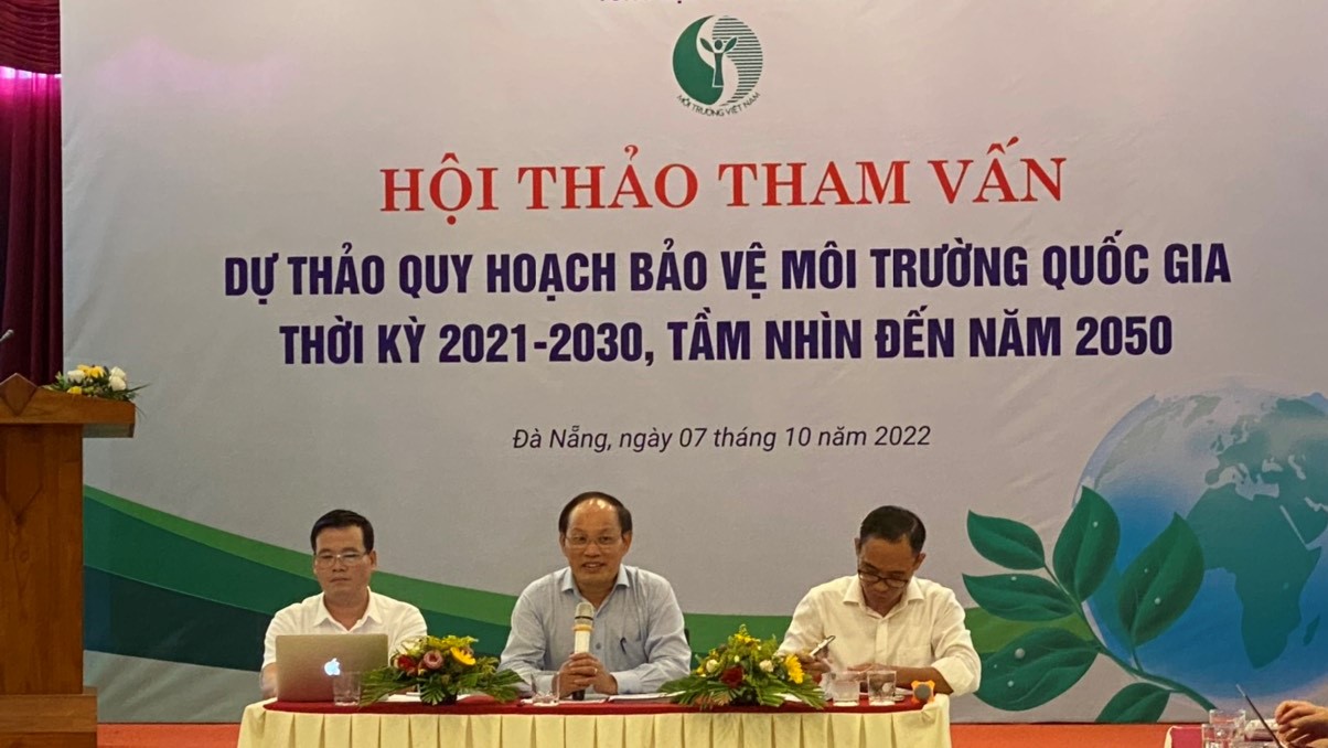 Tổng cục Môi trường tổ chức tham vấn ý kiến Dự thảo Quy hoạch BVMT quốc gia thời kỳ 2021 - 2030, tầm nhìn đến năm 2050 (tại khu vực miền Trung và Tây nguyên)