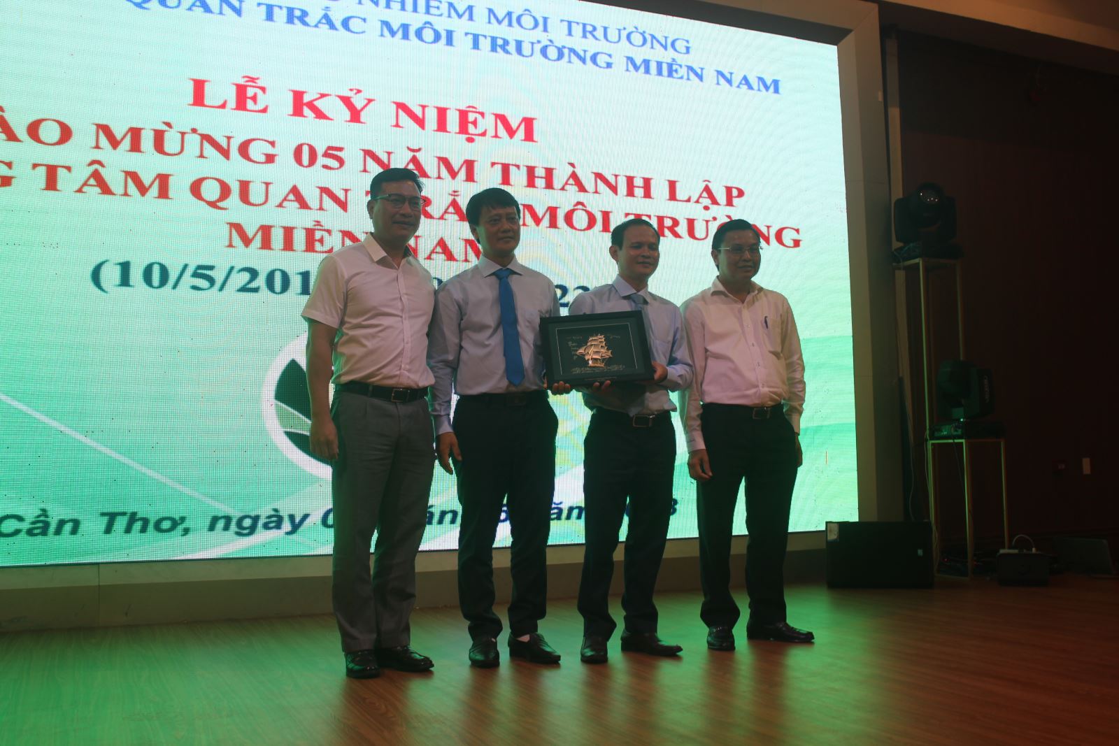 Kỷ niệm 05 năm thành lập Trung tâm Quan trắc môi trường miền Nam