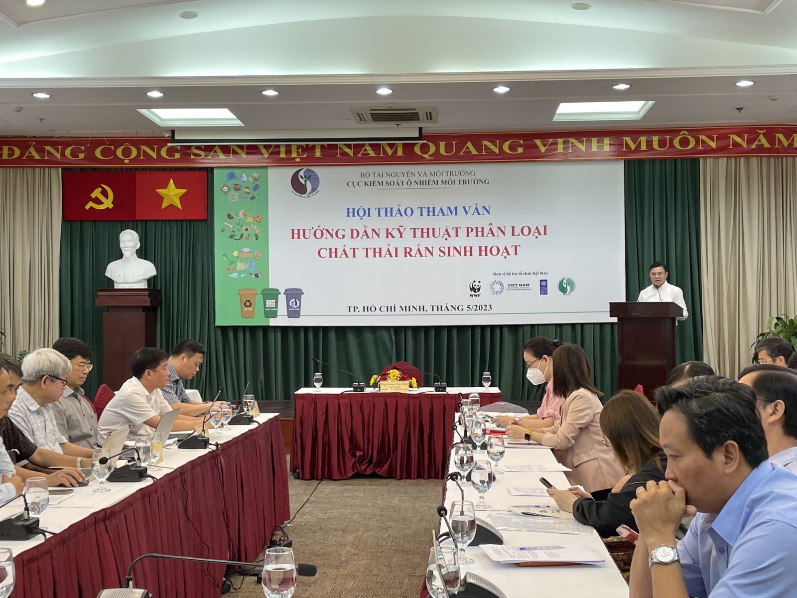 Hội thảo tham vấn, lấy ý kiến các tỉnh, thành phố khu vực phía Nam về Dự thảo Hướng dẫn kỹ thuật phân loại chất thải rắn sinh hoạt