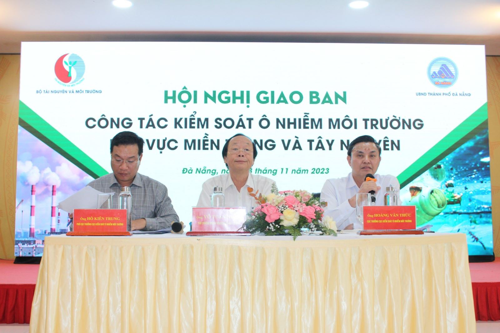 Bộ Tài nguyên và Môi trường phối hợp với UBND thành phố Đà Nẵng tổ chức Hội nghị giao ban công tác kiểm soát ô nhiễm môi trường khu vực miền Trung và Tây Nguyên