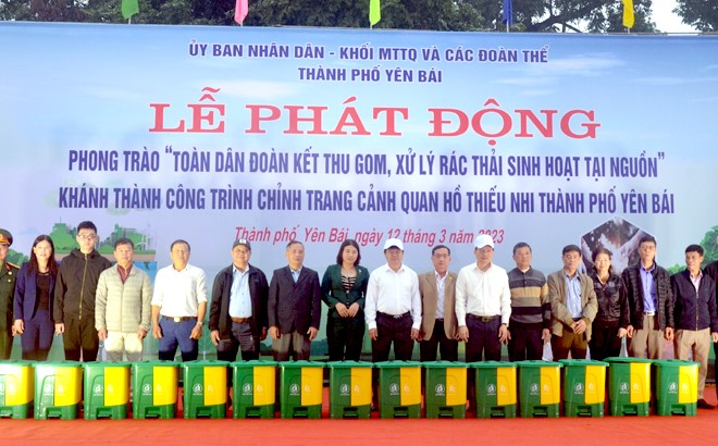 Khởi động nhiều mô hình bảo vệ môi trường