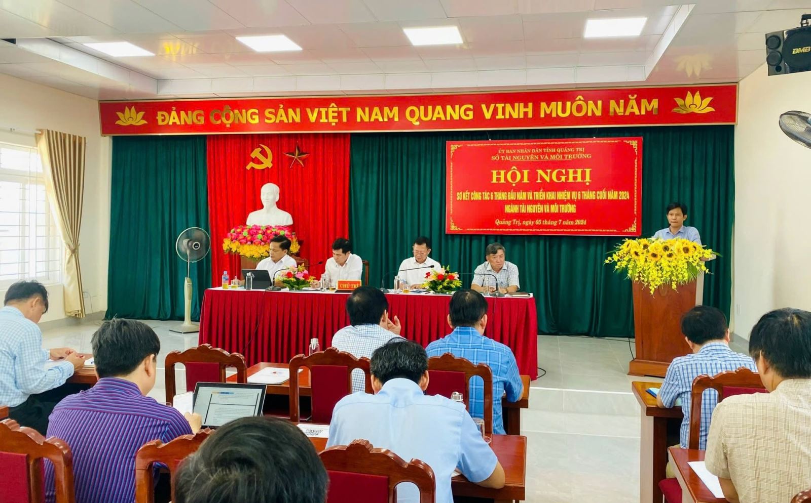 Sở TN&MT Quảng Trị tổ chức Hội nghị đối thoại với doanh nghiệp