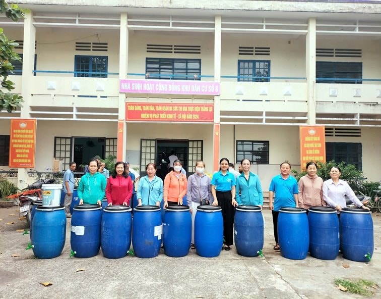 UBND quận Cẩm Lệ triển khai thực hiện Mô hình phân loại chất thải rắn sinh hoạt tại nguồn, xử lý rác thải thực phẩm