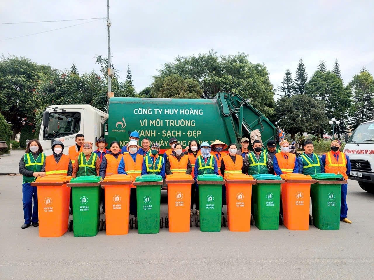 Lạng Sơn: Kiểm tra việc phân loại chất thải rắn sinh hoạt