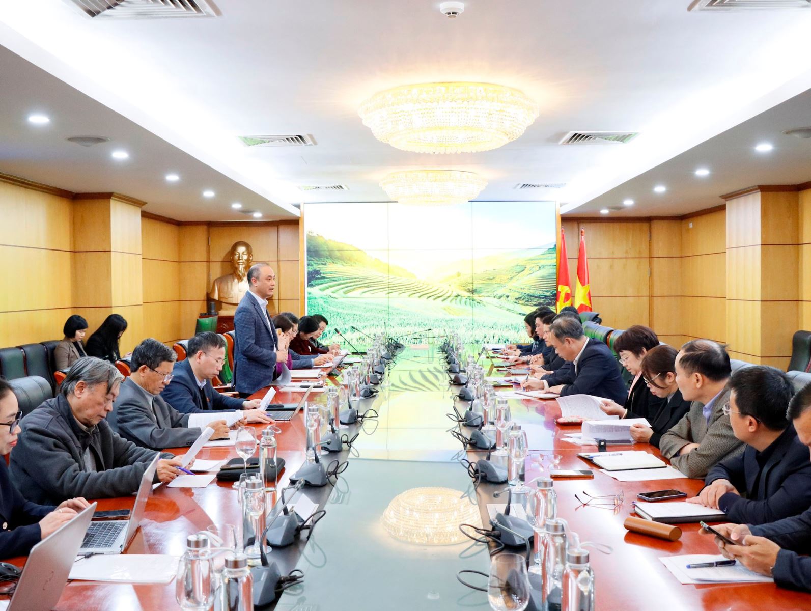 Bộ Tài nguyên và Môi trường tiếp và làm việc với đoàn công tác của Uỷ ban Khoa học, Công nghệ và Môi trường