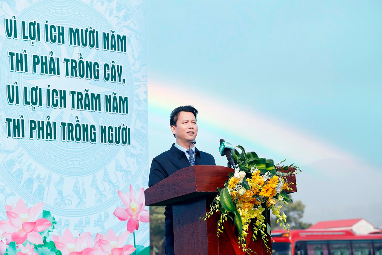 Lễ phát động “ Tết trồng cây - Đời đời nhớ ơn Bác Hồ”, mừng xuân Giáp Thìn năm 2024