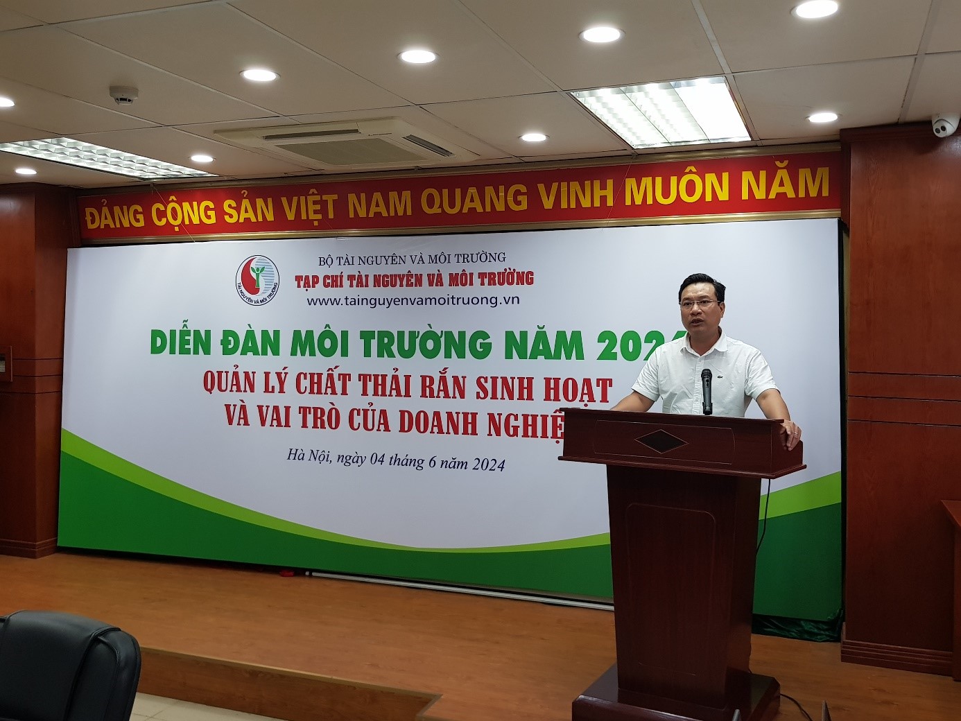 Diễn đàn Môi trường lần thứ 3 năm 2024: “Quản lý chất thải rắn sinh hoạt và vai trò của doanh nghiệp”