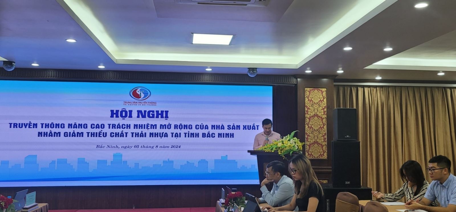 Hội nghị truyền thông nâng cao trách nhiệm mở rộng của nhà sản xuất, nhập khẩu nhằm giảm thiểu chất thải nhựa tại tỉnh Bắc Ninh