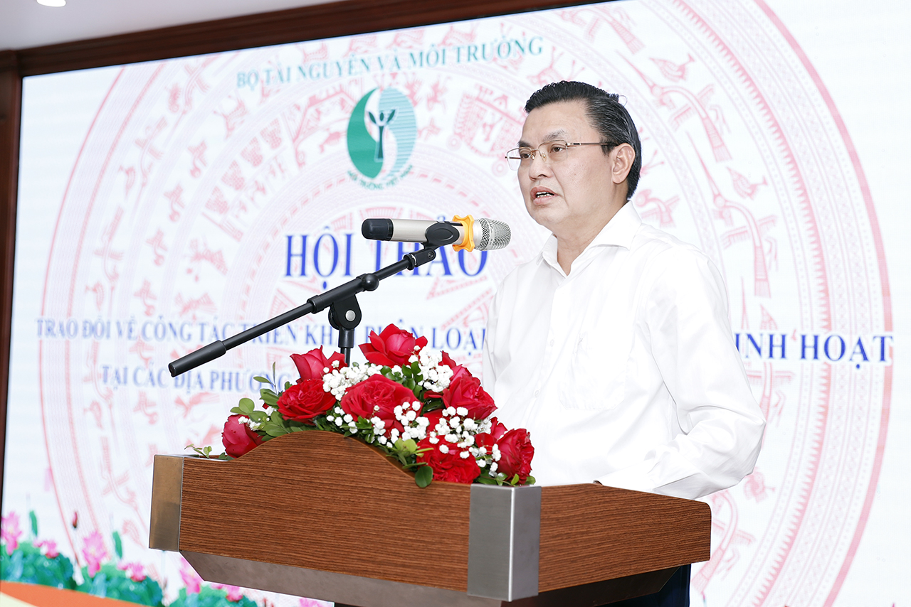 Cục Kiểm soát ô nhiễm môi trường tổ chức Hội thảo trao đổi về công tác triển khai phân loại chất thải rắn sinh hoạt tại các địa phương khu vực miền Bắc và miền Trung