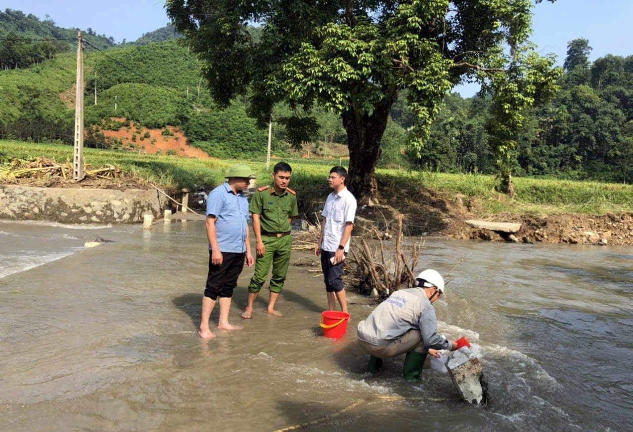 Chủ động xử lý, ứng phó với sự cố vỡ một phần thân đập của Hồ thải quặng đuôi tại xã Bản Thi, huyện Chợ Đồn, tỉnh Bắc Kạn nhằm giảm thiểu tối đa thiệt hại