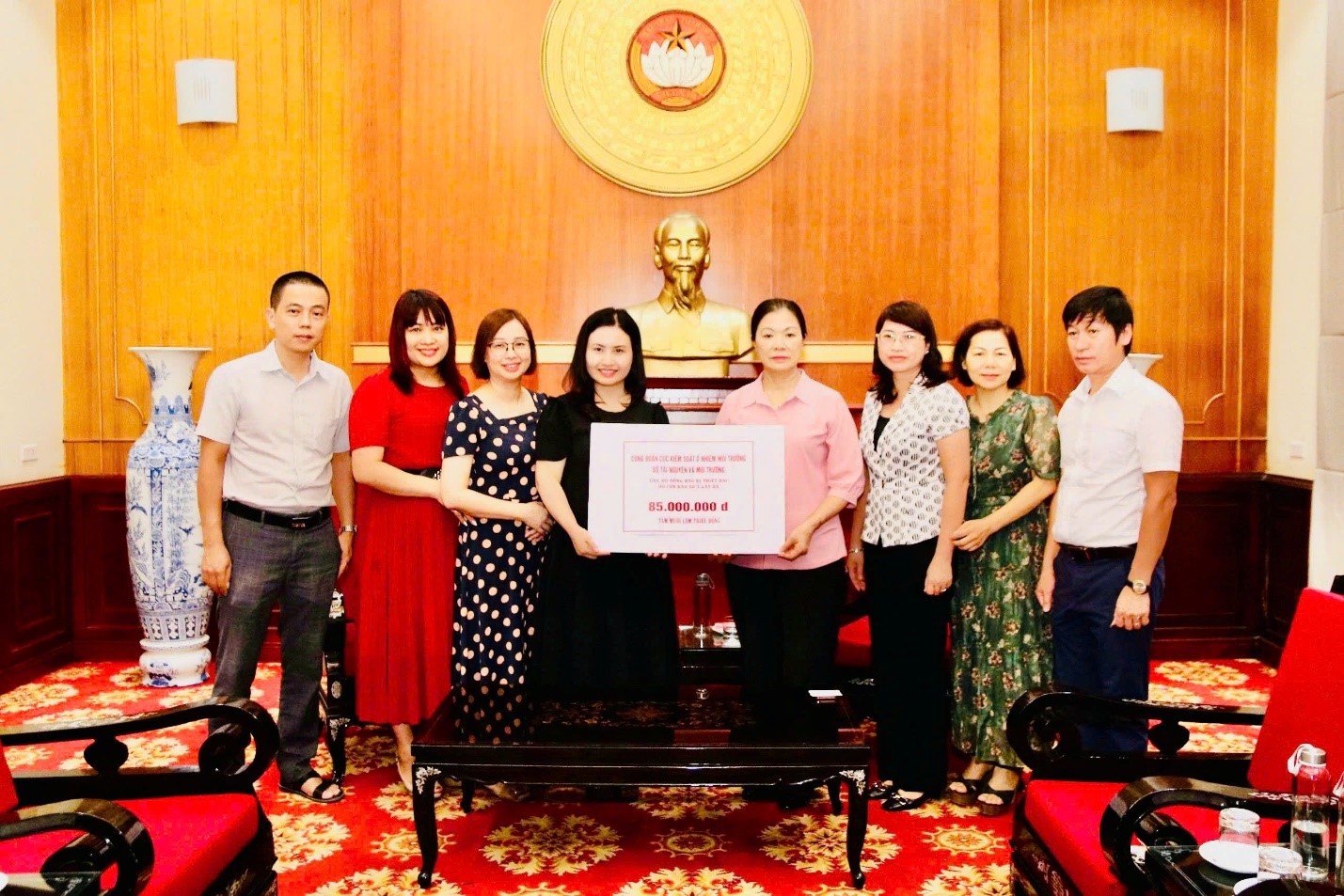 Cục Kiểm soát ô nhiễm môi trường: Chung tay ủng hộ đồng bào miền Bắc khắc phục Bão Yagi