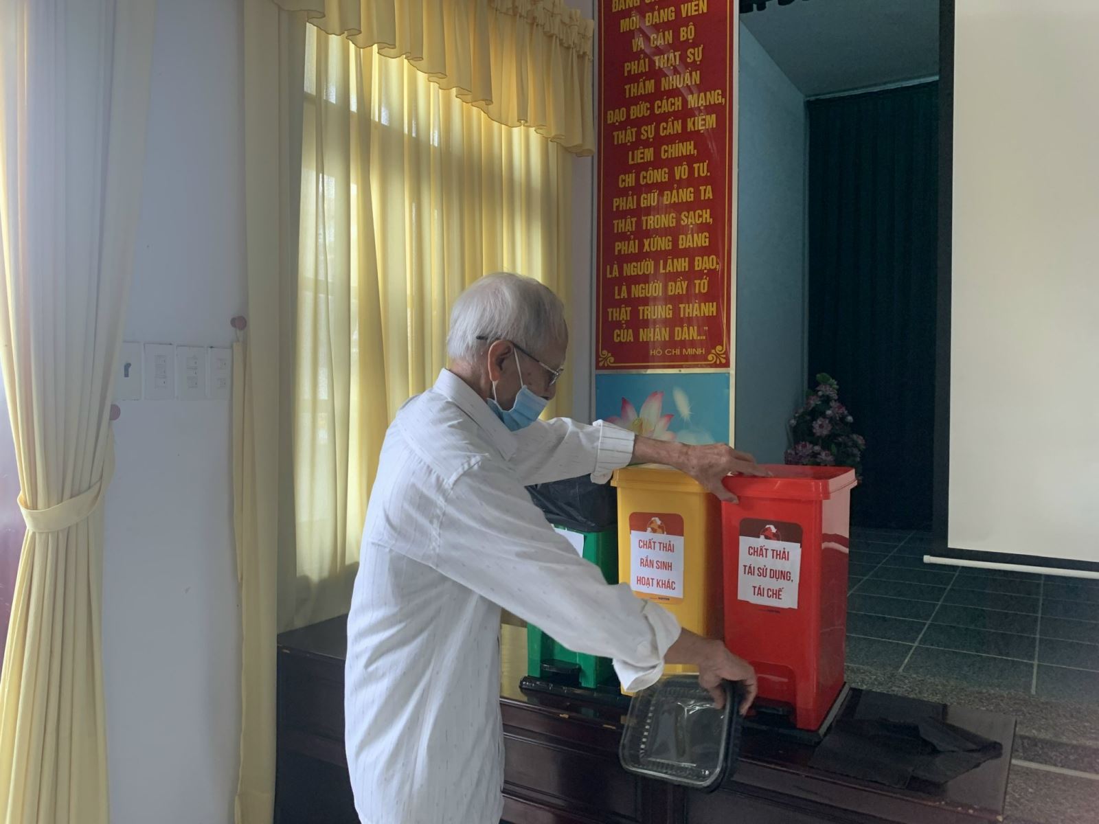 Triển khai thí điểm phân loại chất thải rắn sinh hoạt tại nguồn ở Thị trấn Châu Hưng, huyện Vĩnh Lợi, tỉnh Bạc Liêu