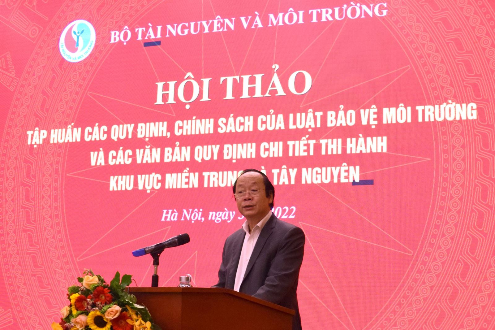 Tập huấn các quy định, chính sách của Luật BVMT và các văn bản quy định chi tiết thi hành khu vực miền Trung và Tây Nguyên