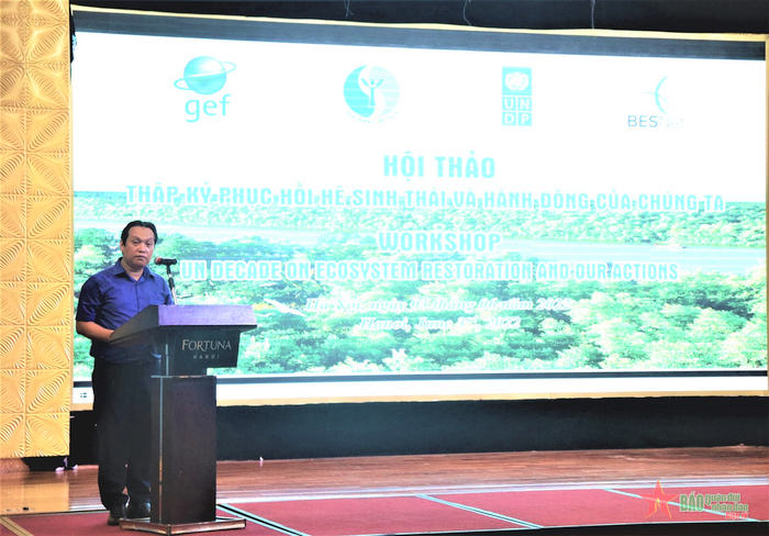 Hội thảo “Thập kỷ phục hồi hệ sinh thái và hành động của chúng ta”