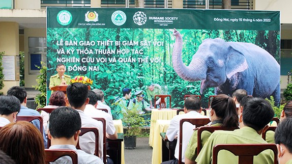 Phần mềm phục vụ giám sát Voi - bảo tồn đa dạng sinh học
